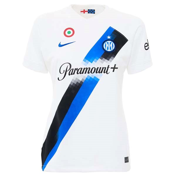 Camiseta Inter Milan Replica Segunda Ropa Mujer 2023/24